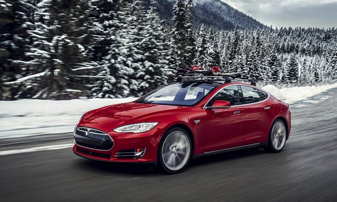 Tesla Model S с новой системой защиты
