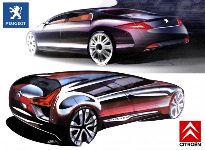 PSA Peugeot Citroen взгляд в будущее