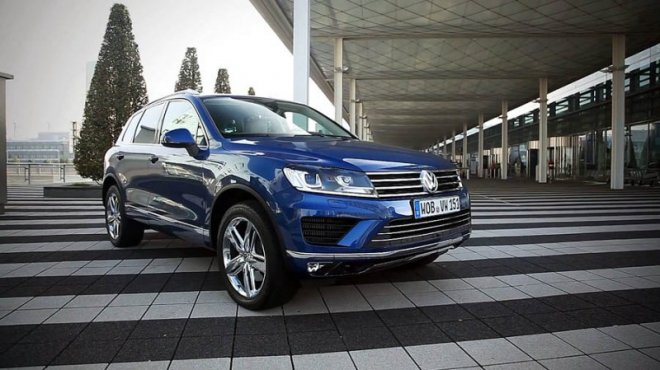 Volkswagen Touareg: новое лицо