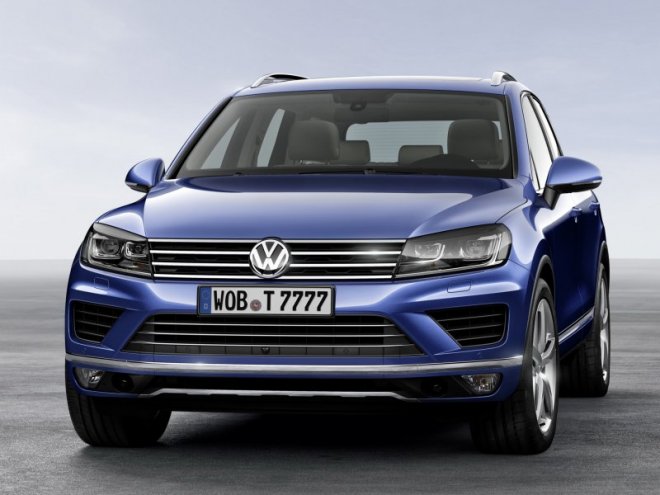 Volkswagen Touareg: новое лицо