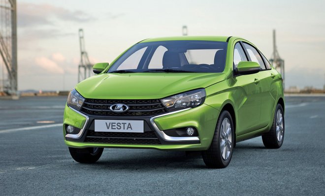 Lada Vesta вошла в ТОП-5 продаж марта